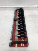 GE General Electric 200 Amp 16 Space 120/240 VAC Buss Bar/Guts Only 4" X 18"