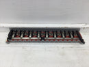 GE General Electric 200 Amp 16 Space 120/240 VAC Buss Bar/Guts Only 4" X 18"
