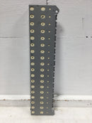GE General Electric 200 Amp 16 Space 120/240 VAC Buss Bar/Guts Only 4" X 18"