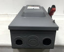 Square D H363 100 Amp 3 Pole 600V Fused Heavy Duty Safety Switch 21 7/8" x 11"