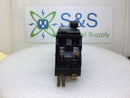 Square D Q1L2100 100 Amp 2 Pole 240V Main/Circuit Breaker - Long Foot - Flawed