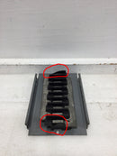 Square D 100 Amp 20 Space 120/240 VAC Load Center Guts Only 6" x 9"