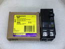 Square D QOB250VH 50 Amp 2 Pole 120/240V Circuit Breaker - Yellow Face