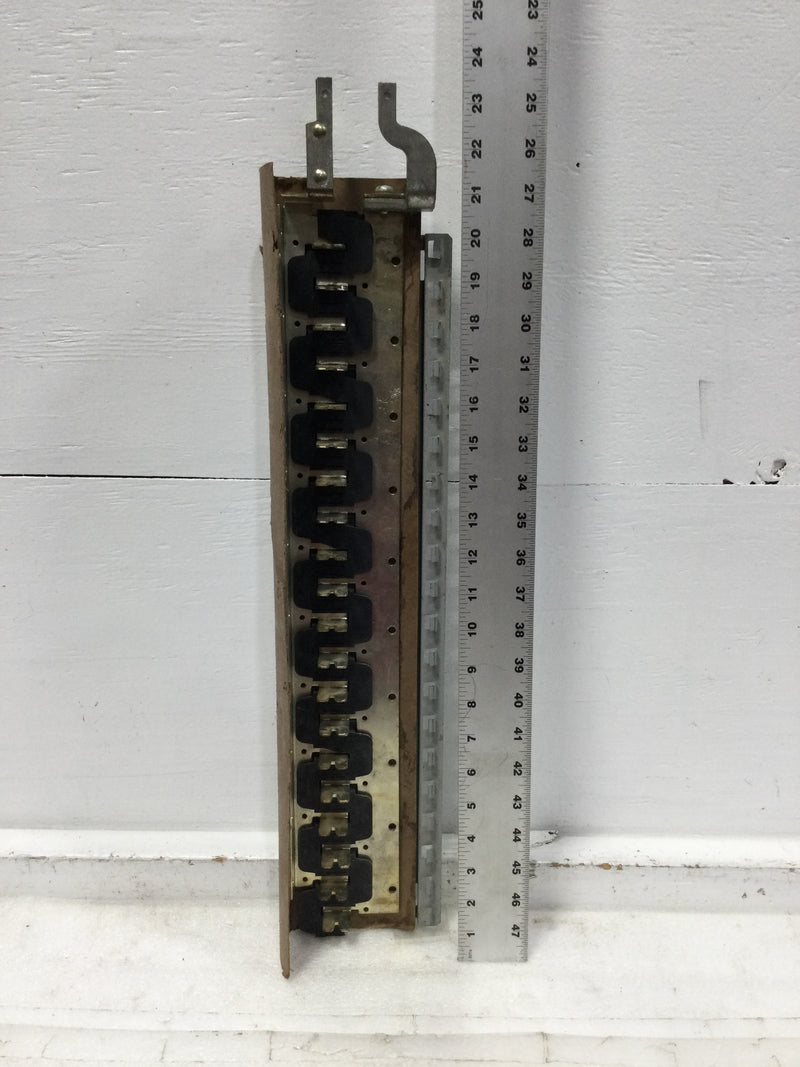 Challenger 200 Amp 40 Space 120/240 VAC Buss Bar/Guts Only 5" X 23"