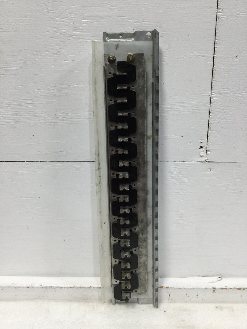 Challenger 200 Amp 40 Space 120/240 VAC Buss Bar/Guts Only 4" X 23.5"