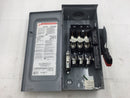 Square D H322NRB 60 Amp 3 Phase 120/240V Fusible Safety Switch 14 7/8" x 7 1/2"