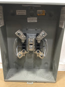 Eaton UT-RS213C-FL-CH 200 Amp 600 VAC Single Phase Meter Socket 11" X 15"