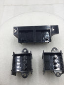 Mars 83617 60 Amp 2 Pole Fused A/C Disconnect Guts and Cover Only 5" X 6"