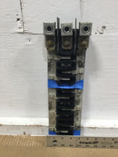 Square D QO Series 30 Space 3 Phase Load Center Left & Right Buss Bars Only