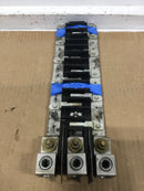 Square D QO Series 30 Space 3 Phase Load Center Left & Right Buss Bars Only