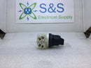 Square D 9001SKS43BH13 Selector Switch 3 Position Maintained with Black Knob