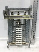 Siemens 250 Amp 3 Phase 600 VAC 24 Space BQ Style Load Center Guts Only 13"X20"