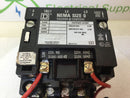 Square D 8536 SB0-2 Size 0 600V 3 Phase Contactor 120V Coil w/Overload Relay