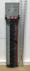 GE TM4020RH 200 Amp 40 Space 120/240 VAC Load Center Guts Only 6" X 29"