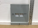Cutler-Hammer BR48L125RP 4 Space Load Center Dead Front Cover Only 11" X 13"