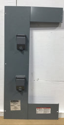 Square D EZML33225 EZ Meter Pak Breaker Cover Panel Only 19.25" X 38.5"