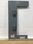 Square D EZML33225 EZ Meter Pak Breaker Cover Panel Only 19.25" X 38.5"
