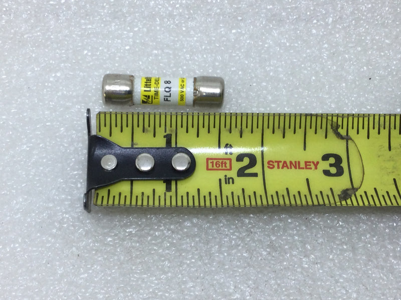 Littelfuse FLQ 8 8 Amp 500V Time Delay Fuse