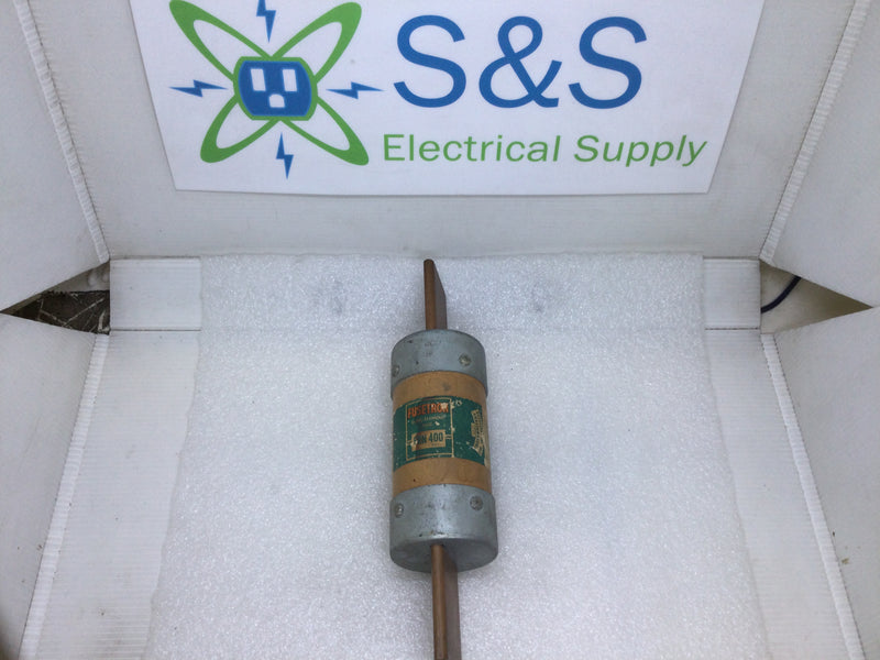 Bussman Fusetron FRN 400 400 Amp 250V Dual Element Fuse FRN400