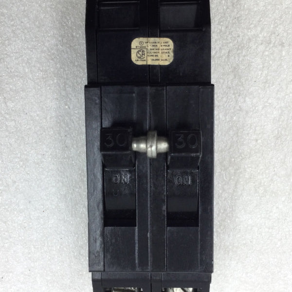 Zinsco/Sylvania/Challenger Q230 30 Amp 2 Pole 120/240V Type Q/QC Break