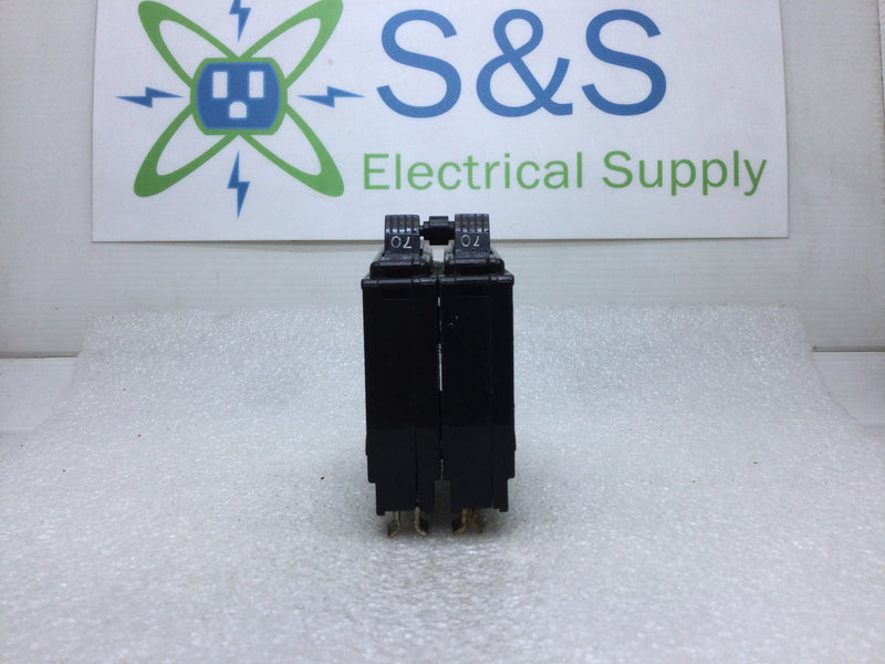 Square D QO270 70 Amp 2 Pole 120/240V Circuit Breaker - Old Style