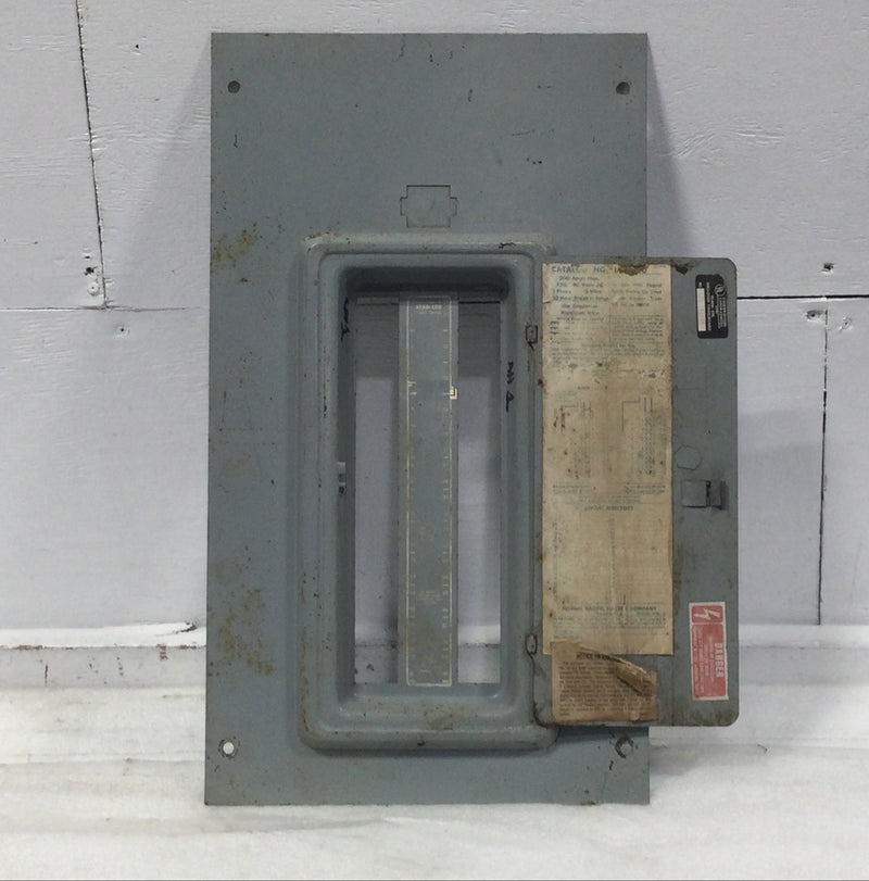 Federal Pacific L124-40 200 Amp 40 Space Panel Door/ Cover Only 24" x 13 5/8"