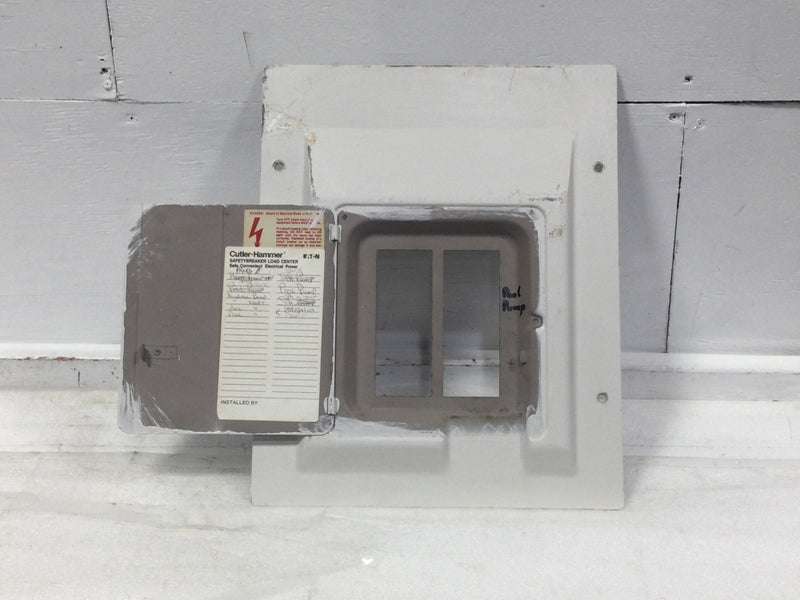 Eaton/Cutler-Hammer 8/16 Space Load Center Cover/Door Only  18" x 14 5/8"