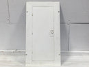 General Electric 16 Space 120/240V Panel Door Only w/Main 24 1/8" x 12 7/8"
