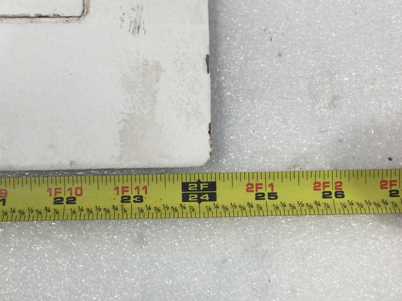 General Electric 16 Space 120/240V Panel Door Only w/Main 24 1/8" x 12 7/8"