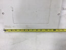General Electric 16 Space 120/240V Panel Door Only w/Main 24 1/8" x 12 7/8"