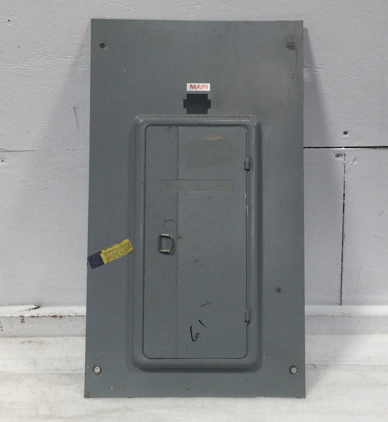 FPE M112-24-150G 150 Amp 24 Space 120/240V Panel Door w/Main 24" x 13 5/8"