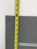 FPE Federal Pacific M120-40-200G 200 Amp 120/240v 1 Phase 3 Wire 40 Space Stab Lok Load Center Panel Cover 24"X 13.5"