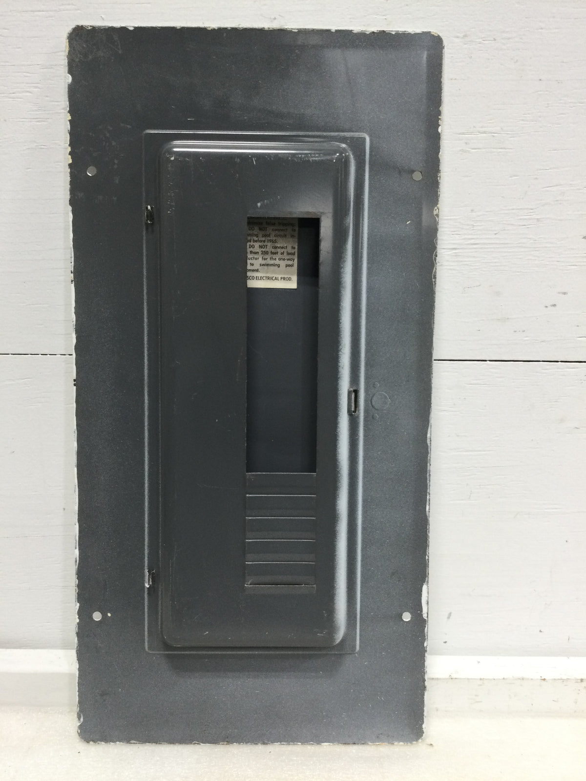 Zinsco MLB12(12-24)C Front Cover/Door Only With Dead Front 24 Space 12