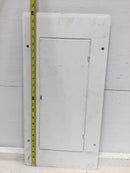 Zinsco MLB12(12-24)C Front Cover/Door Only With Dead Front 24 Space 125 Amp 120/240V 1 Phase 3 Wire 24 1/4" x 12 1/4"
