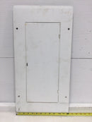 Zinsco MLB12(12-24)C Front Cover/Door Only With Dead Front 24 Space 125 Amp 120/240V 1 Phase 3 Wire 24 1/4" x 12 1/4"