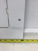 Zinsco MLB12(12-24)C Front Cover/Door Only With Dead Front 24 Space 125 Amp 120/240V 1 Phase 3 Wire 24 1/4" x 12 1/4"