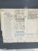 Zinsco MLB12(12-24)C Front Cover/Door Only With Dead Front 24 Space 125 Amp 120/240V 1 Phase 3 Wire 24 1/4" x 12 1/4"