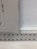 Square D Front Cover/Door Only With Dead Front 40 Space 35 3/8" x 15 1/2"