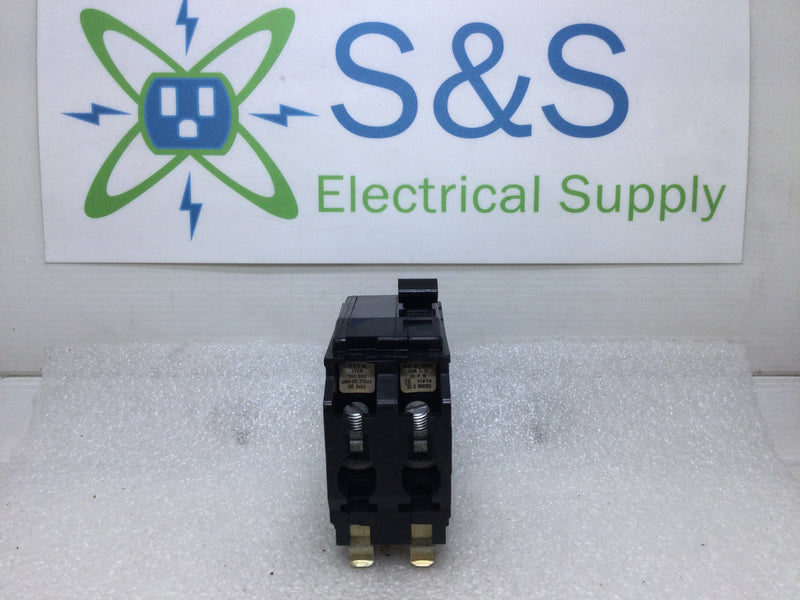 Square D QO200 60 Amp 2 Pole 240V Circuit Breaker - Black Face