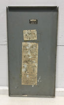 FPE Cover/Door RH112-24-150 150 Amp 120/240v 1 Phase 3 Wire 12/24 Space 3R Enclosure 27" x 12"