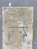 FPE Cover/Door RH112-24-150 150 Amp 120/240v 1 Phase 3 Wire 12/24 Space 3R Enclosure 27" x 12"