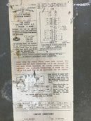 FPE Federal Pacific Cover Only 150 Amp 120/240V 1 Phase 3 Wire Nema 3R 24" x 12"