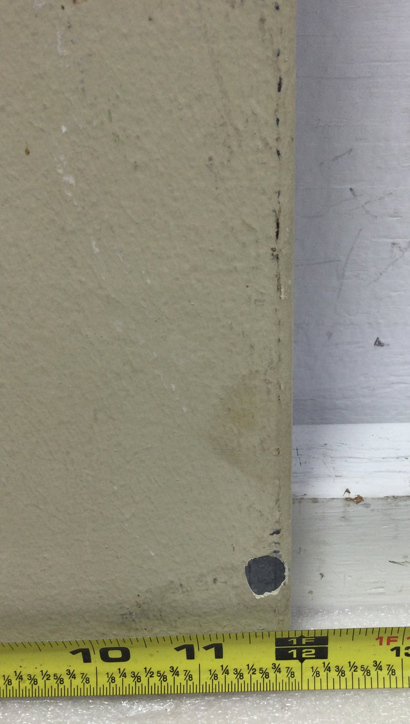 FPE Federal Pacific Cover Only 150 Amp 120/240V 1 Phase 3 Wire Nema 3R 24" x 12"