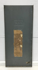 Federal Pacific RH112-24-150 150 Amp 12 Space 120/240V Cover Only 26 7/8" x 11 7/8"