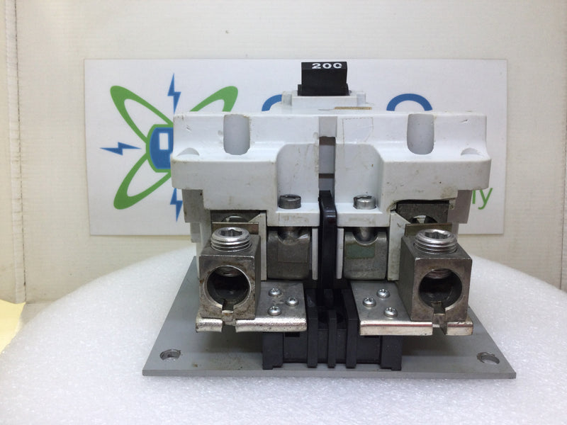 FPE/Federal Pacific 2B-200 200 Amp 2 Pole 240V Type 2B Breaker - White w/Base