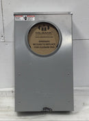 Milbank UAPC4511-0-TS0324 20 Amp 1 Phase 600V Meter Socket 20 1/4" x 12"