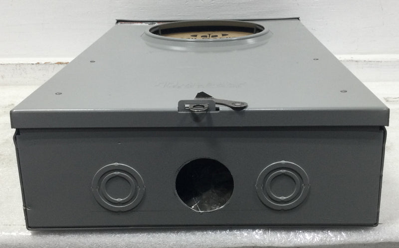 Milbank UAPC4511-0-TS0324 20 Amp 1 Phase 600V Meter Socket 20 1/4" x 12"