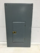 Square D HOMC20U Cover/Door Only With Main 20 Space Type 1 Series G1 27 1/4" x 15 1/2"