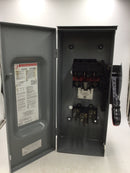 Square D H363RB 100A 600VAC 3 Phase Fused Type 3R Outdoor Enclosure Heavy Duty Safety Switch (New)
