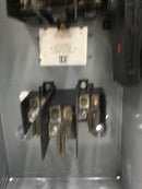 Square D H363RB 100A 600VAC 3 Phase Fused Type 3R Outdoor Enclosure Heavy Duty Safety Switch (New)